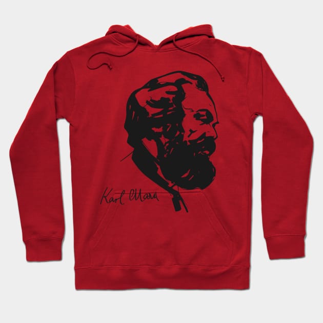 Karl Marx Hoodie by ljrocks3@gmail.com